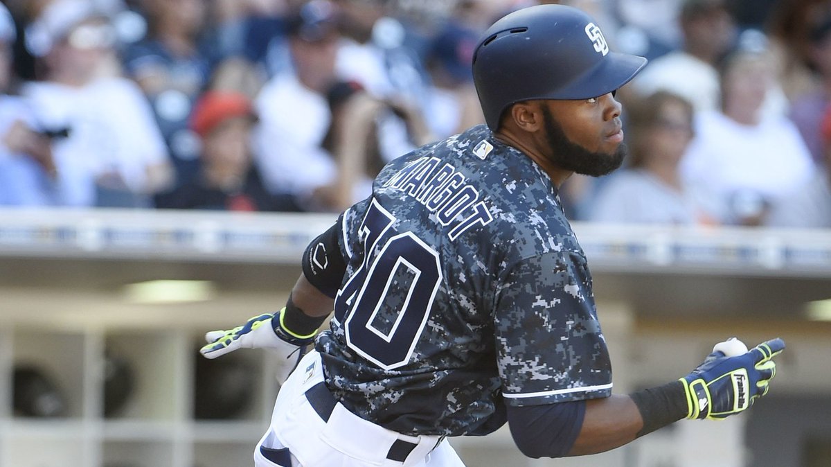 ManuelAcevedo01's tweet photo. #MLB Manuel Margot elegido jugador de la semana de la Liga Nacional. @CDN37 @CDNSportsMax https://t.co/PX40EjtN9L