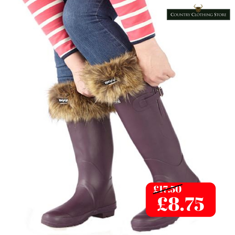 CountryCStore's tweet photo. These faux fur boot liners from @_Toggi are great accessories for your wellies! Get them for just £8.75 now: https://t.co/WuMtCiTytx https://t.co/FBpgdOifXj