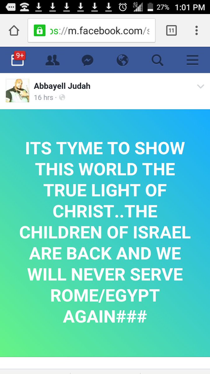 I_Am_Trenesha's tweet photo. @MattJustyce #QamYasaharla ββπ
#PharoahDrowned π
#RomeWillFall π₯
#IWontBow π―
#Judah #Tribe πͺπβ
#NOgodsBeforeHIM π https://t.co/clcHpwqrUg