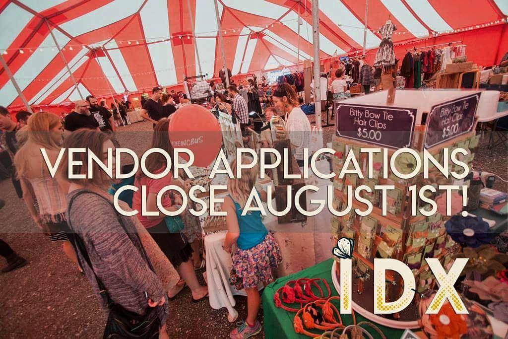 craftsgonewild's tweet photo. Only a few days left to get your IDX vendor application in!

Apply as a Vendor: https://t.co/thTKlZRrr5

Apply as… https://t.co/IWQfOfHJQ7 https://t.co/Oj2iZgqAVE