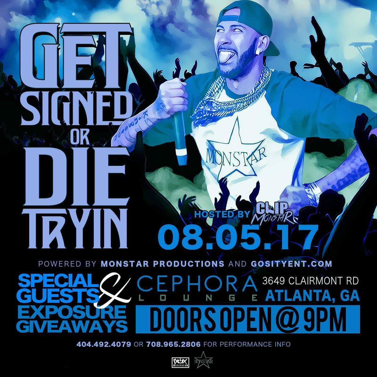 OE_Skoota's tweet photo. Text SIGNED To 4049555707 To See How You Can Perform For FREE At #GetSignedOrDieTrying Concert This Saturday In ATL Hosted By @thejuug 🔥 https://t.co/03jCqJ1gXu