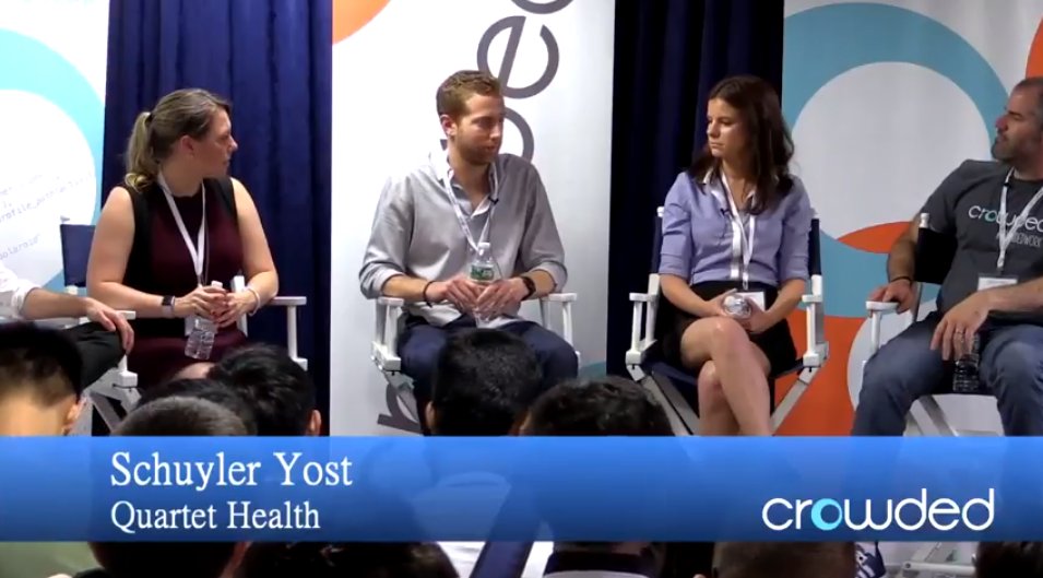 AutomatedHiring's tweet photo. Video: Meet @SchuylerYost, Head of Recruiting @quartethealth. Get hired! https://t.co/XpSMJoqJ1l #CrowdedWork https://t.co/LSzTcnsddt