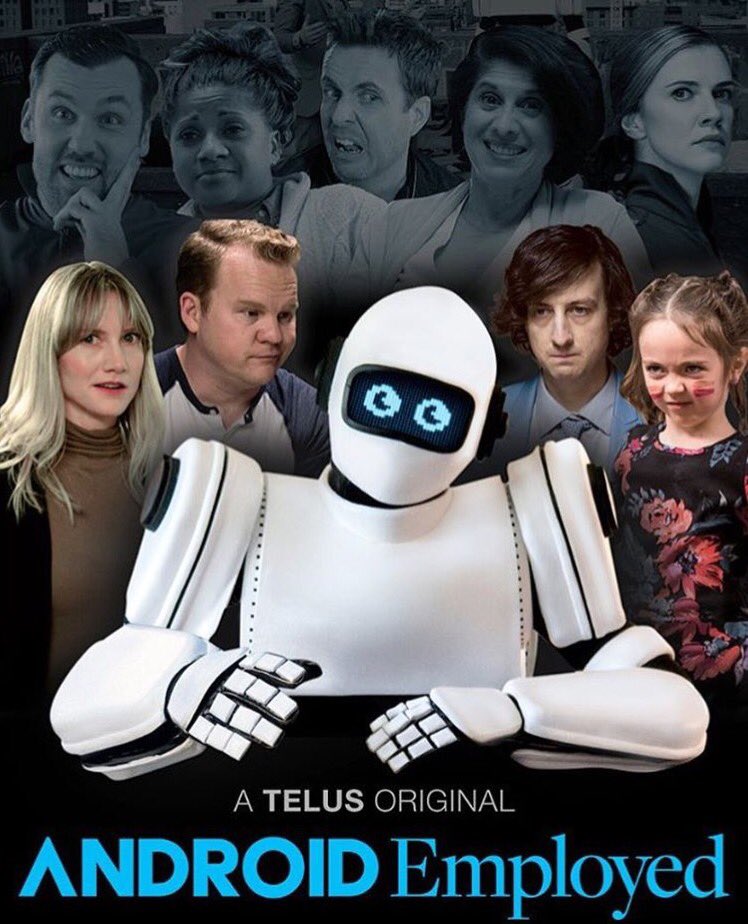 BeaBeaKing's tweet photo. Check out our short, sweet & Hilarious Eps today of our series #AndroidEmployed for FREE! https://t.co/Rmu9uHdAvn ๐ค#telusoriginal #producer https://t.co/6cIrbx3J5u