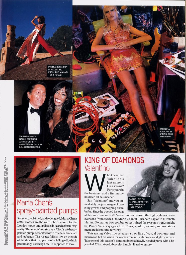 auisslau's tweet photo. Scan by me😉 KK @karolinakurkova on the VOGUE US Spring Supplement 2001 cover😊 #KKStyle https://t.co/d6c3arOWyr
