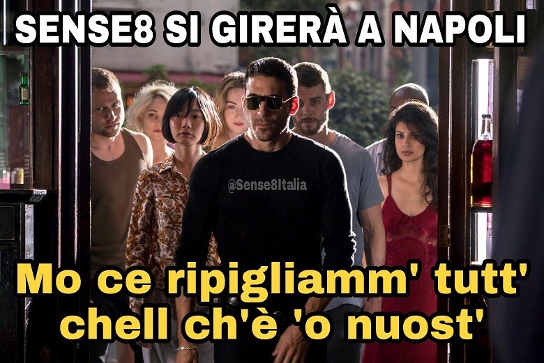 Sense8Italia's tweet photo. #Sense8 a Napoli. Ed è subito "Mo ce ripigliamm' tutt' chell ch'è 'o nuost'. A cominciare da Wolfie."👊 #Sense8finale
https://t.co/p45QOQEvK0 https://t.co/i6TE9osHqM