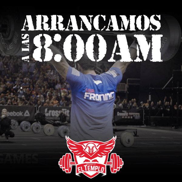 Este agosto abrimos a las 8:00 am, ya no tenéis excusa para no entrenar #crossfiteltemplopalencia #palencia #crossfiteltemplo #crossfit