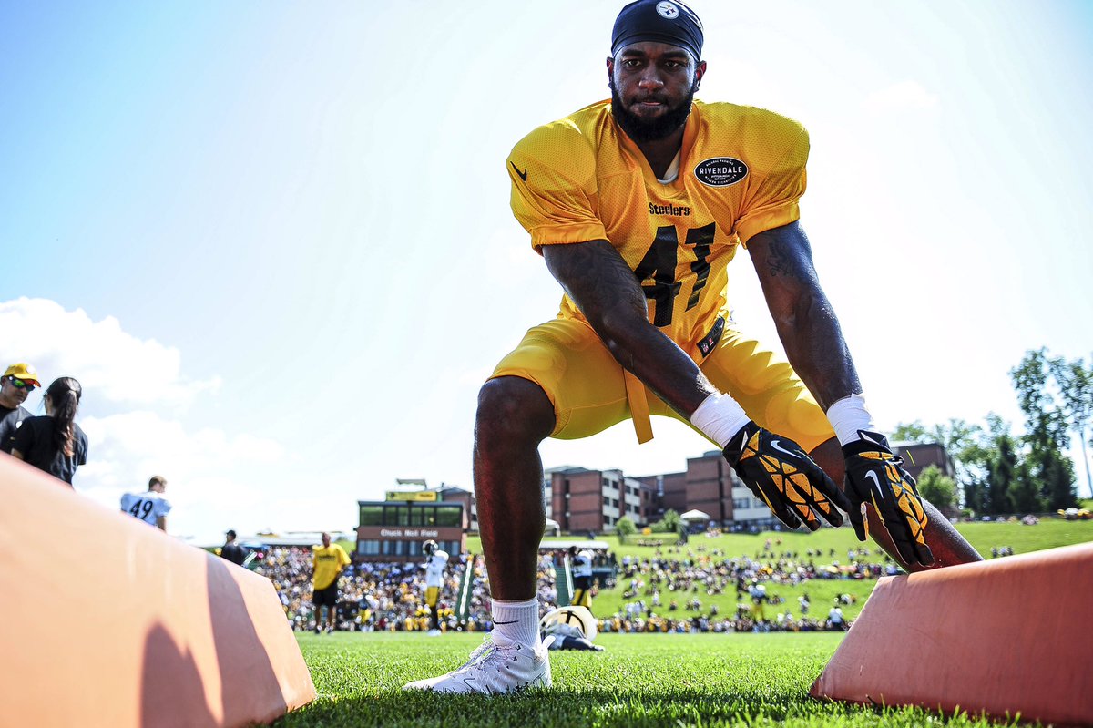 steelers's tweet photo. Fun in the sun. #CampLife https://t.co/z2Tyed8RKG