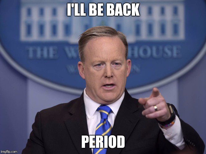 _jvl's tweet image. Sean #Spicer replaces Anthony #Scaramucci! #Spicerfacts