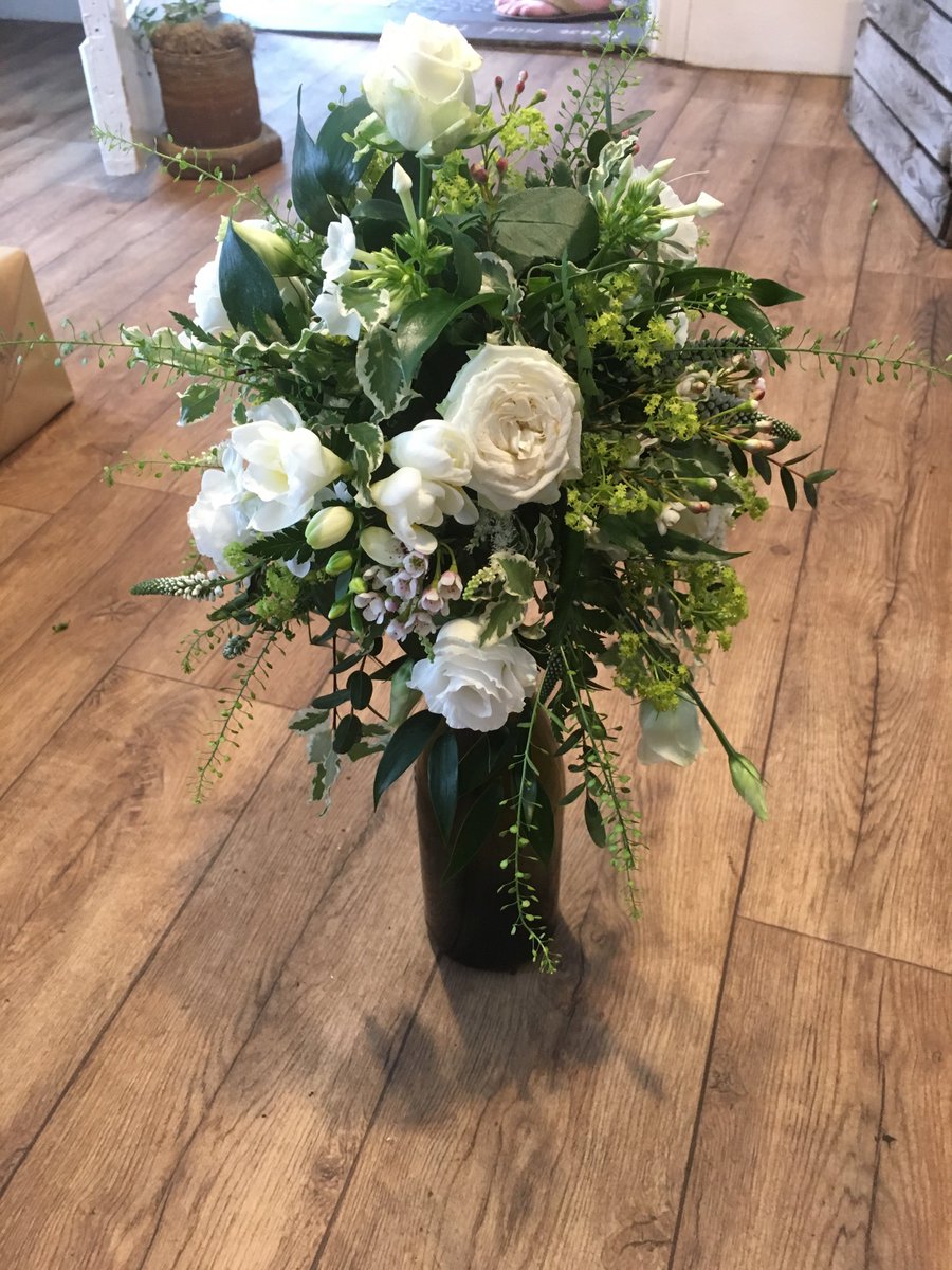 louisejamesflo's tweet photo. #WorcestershireHour we have fund a new use for our used wine bottles.  Promise we haven't got a bad habbit...  Honest https://t.co/8eFfFWHGVO
