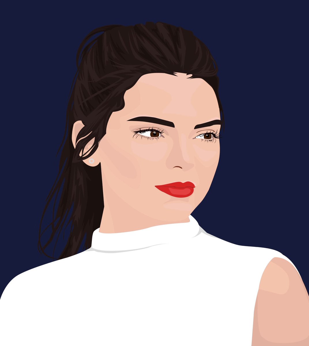 StudentDesignlf's tweet image. Kendall #kendall #graphics