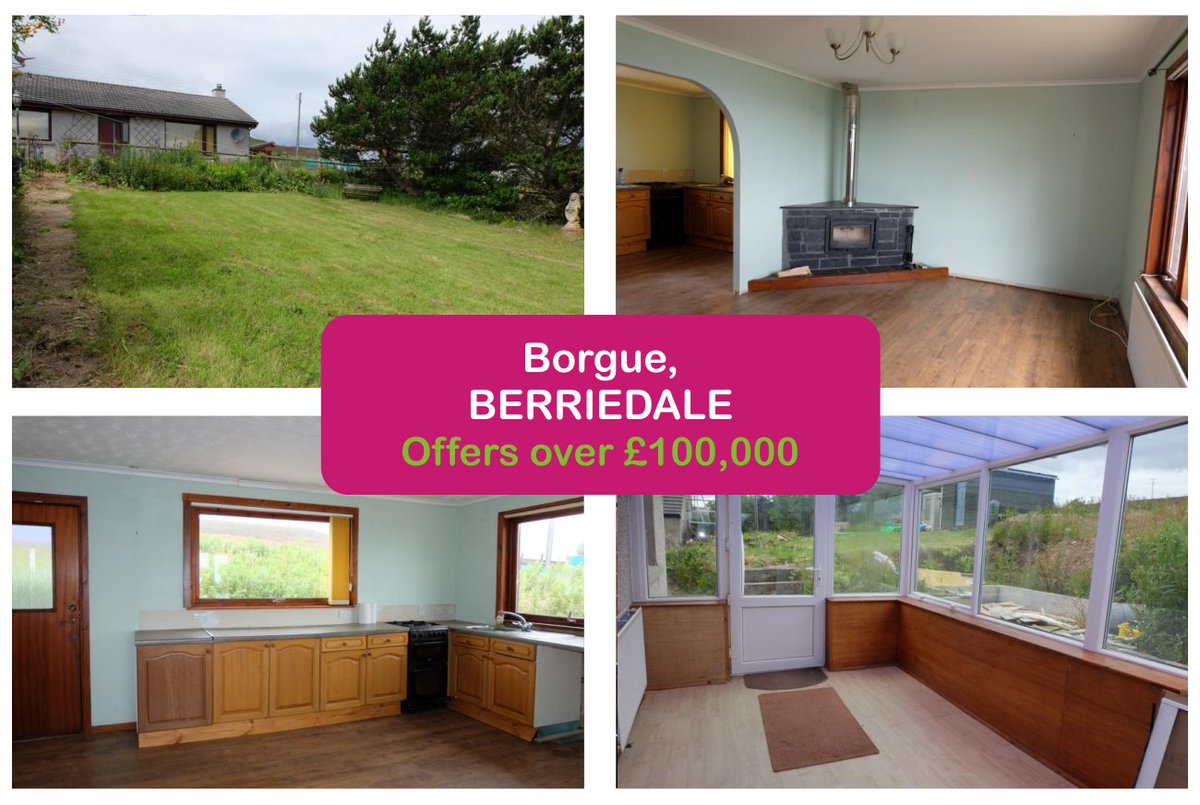 NEW TO MARKET
BERRIEDALE - 2 BED
#caithness #property for sale

Delightful family home with stunning views. highlandpremierproperties.co.uk/properties/106…