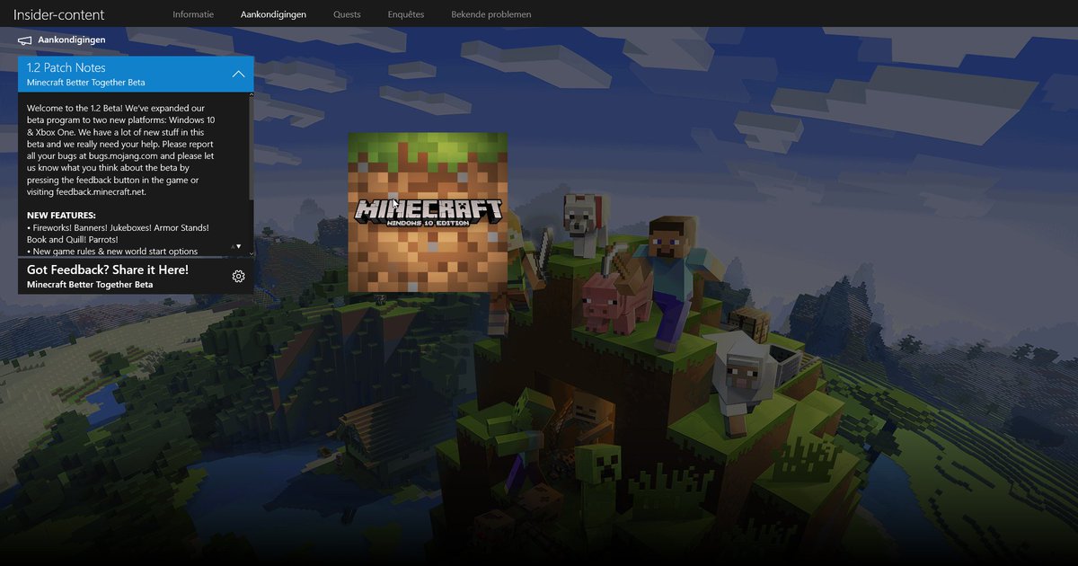 LynxStxrTouchVT's tweet photo. I JOINED THE MINECRAFT WIN10 BETA [1.2] 
JOIN HERE https://t.co/6awY3605KS
#Minecraft #minecraftwin10 #MCPE #MCPEBETA https://t.co/xO5ogN4kGD