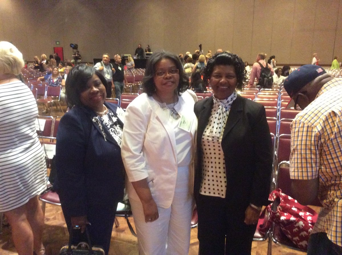 CTE Directors - Laureen Jones (FCS), Willa Clark (VCS) and Willa Williams (BCS) attend 2017 CTE Summer Conference - Great Conference!