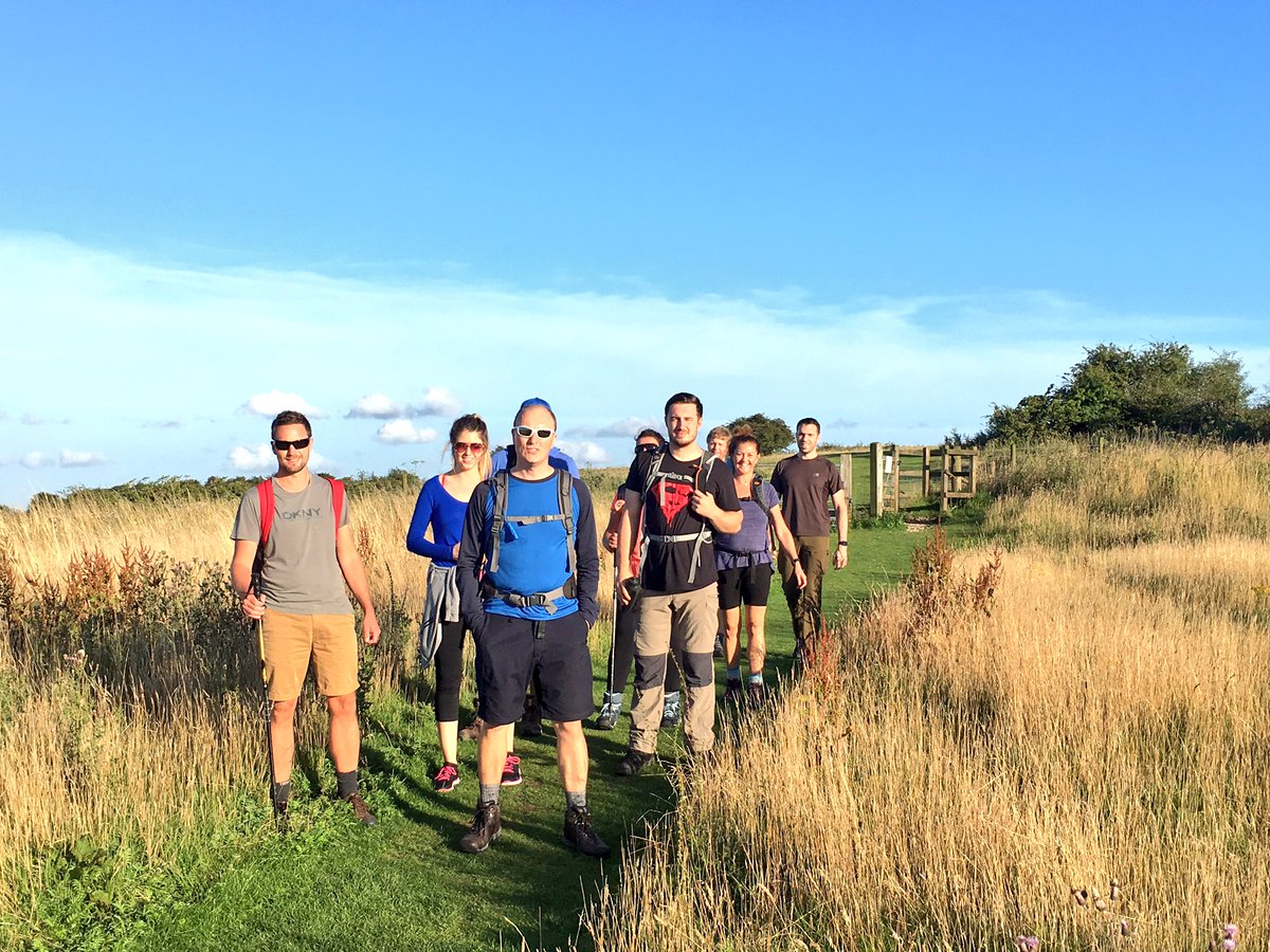 cliffehiow's tweet photo. Great 3 Peaks Training tonight with team @TaylorMadeCS hiking round Queen Elizabeth Country Park #TMCSLife #Butser #3PeaksChallenge https://t.co/JBwifNCRiD