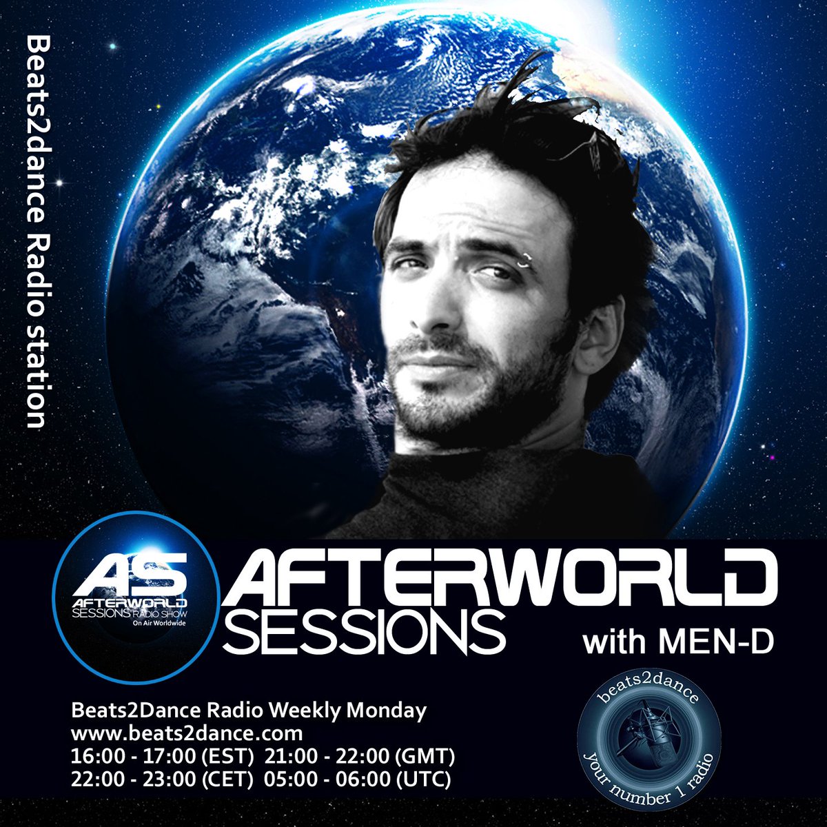 Afterworldlabel's tweet photo. On Air Now #AfterworldSessions 47 with #Men_D @Afterworldlabel @beats2dance2016 @VMMweb @MenDMicha #trancefamily #trance #Radio https://t.co/ekESJlVSAl
