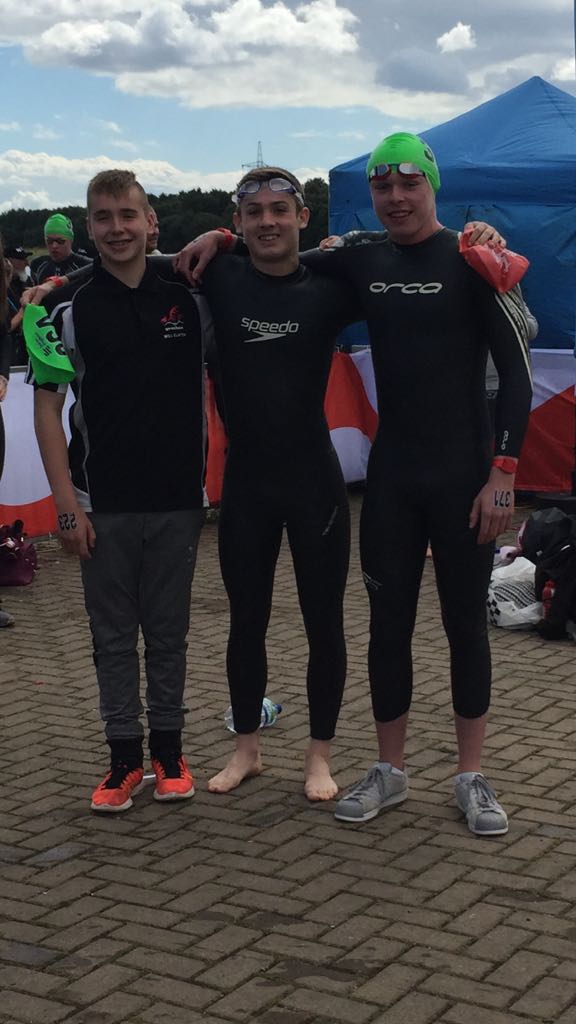 t34mgr's tweet photo. Well done boys @WrexhamSC @tom31thorpe @WillClayton19 @pricey003 job well done👍🏊‍♂️ #SEOpenWater https://t.co/YVuHysJR2g