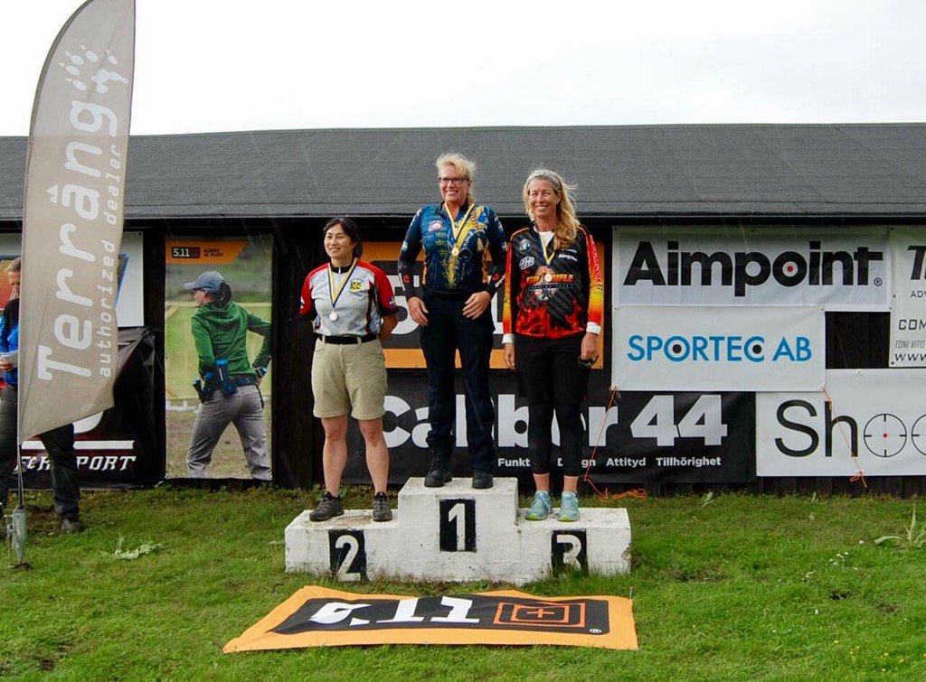 IPSC_Sweden's tweet photo. Resultat SM Dynamiskt Gevär Damklassen 1 @PiaClerte 2 Kristina Olsson 3 Marianne Hansen https://t.co/kUkS59BT2u
