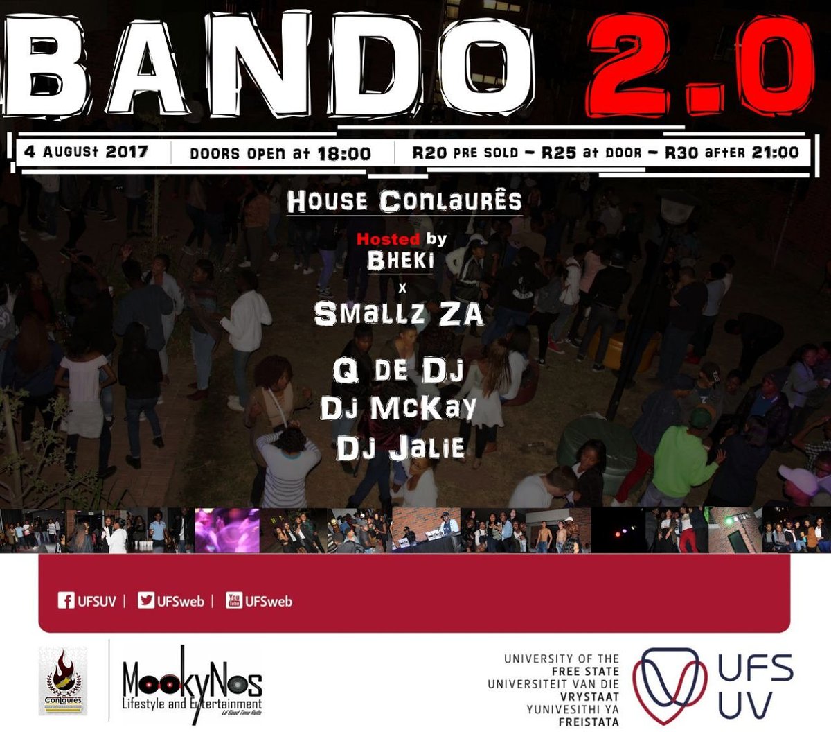 Conlaures_UFS's tweet photo. So we're back at it again 😏
Come through, bring all your mates!
#Bando2.0
#TheBandoProject https://t.co/qyenY5Q43x