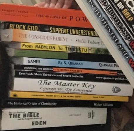 grayciousgood's tweet photo. The #bookphone challenge has me writing a list of books to check into.... #bookchallenge https://t.co/kjB51w6HoF