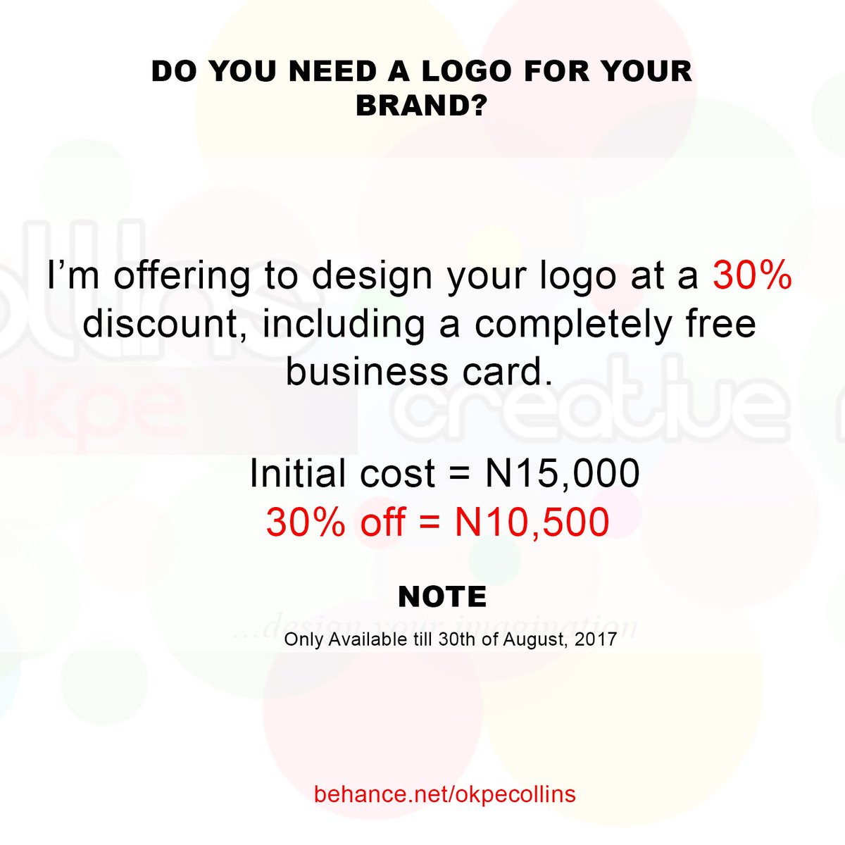 Collins_Okpe's tweet photo. Please Retweet for Brand owners. Thank you 👏🏿👏🏿👏🏿👏🏿👏🏿👏🏿👏🏿 https://t.co/kzsxGkp1IO