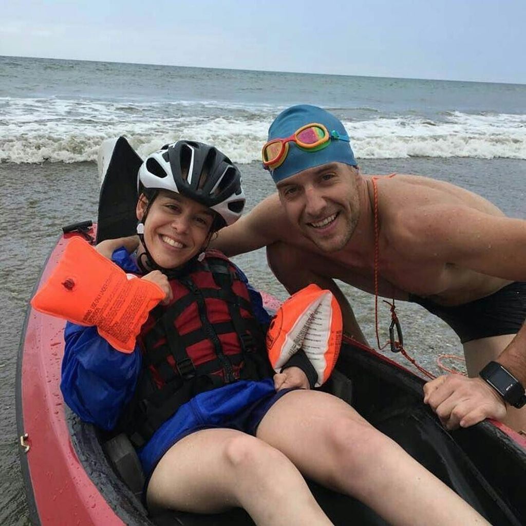 EjercitateEc's tweet photo. #compartimostuesfuerzo 
La historia de Roberto @fulacolite y Gaby es única.
Más fotos en @saludsa #IM703ec #Ironma… https://t.co/vs7L2rA7JZ https://t.co/ux8q06Vf7C