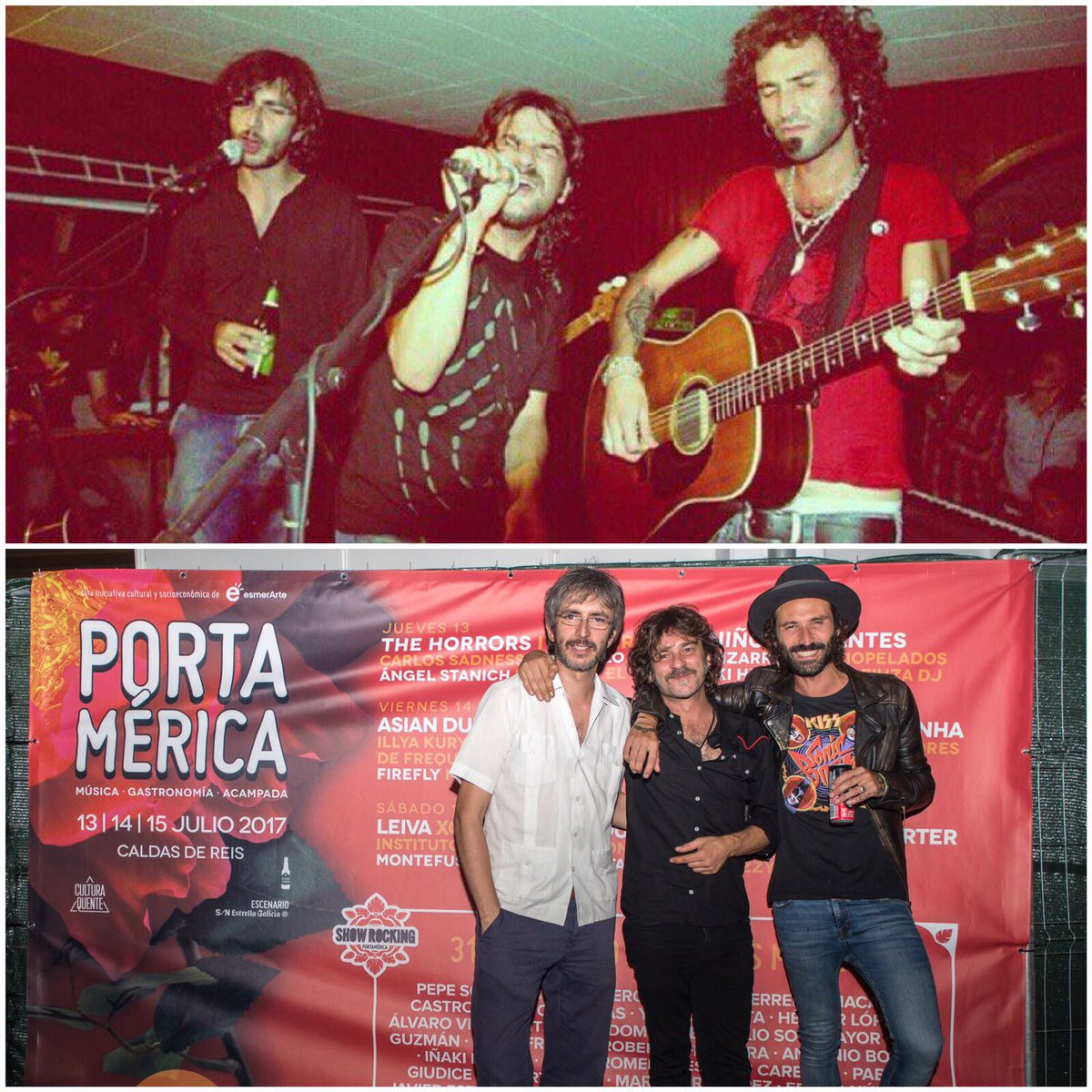 Leiva_Oficial's tweet photo. Quiero a estos tíos más que hace 10 años. @xoellopez @quique_gonzalez @portAmerica https://t.co/kyzP8ZlzF2