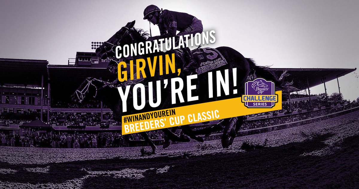 Watch Girvin Win the Haskell By a Nose &amp; Earn a Spot in the #BC17 Classic! #BCSweepstakes #WinAndYoureIN - sot.ag/6xhhf