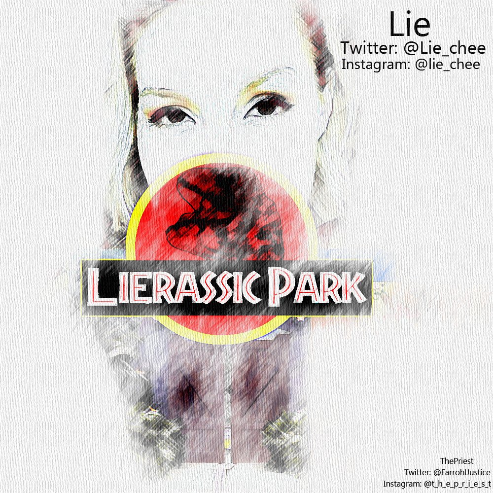 FarrohlJustice's tweet photo. #photoshop #adobe #fanart #digitalart #cosplay #cosplaygirl #liechee #liecheecosplay 
can't get over @Lie_chee Rex Video😂 so i photoshoped ☺ https://t.co/qpQwQOyp21