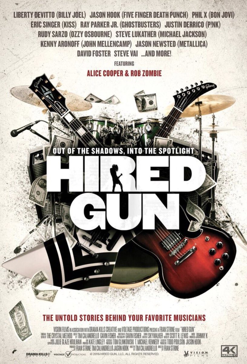 officialdfoster's tweet photo. 🎼Learn the untold stories about ur favorite musicians. Hired Gun the movie is out tomorrow! Pre-order it here -> https://t.co/u0PGVdl26e https://t.co/Gig50M3vYY