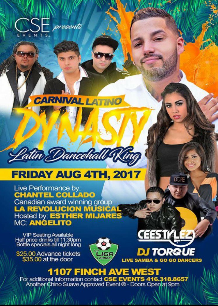 🚨 THIS FRIDAY AUGUST 4 TH 🚨. 💥BIGGEST LATIN LONG WEEKEND PARTY💥. 🌴☀️CARIBANA WEEKEND ☀️🌴.  #carnavallatino#TorontoCarnaval #torontomusicians