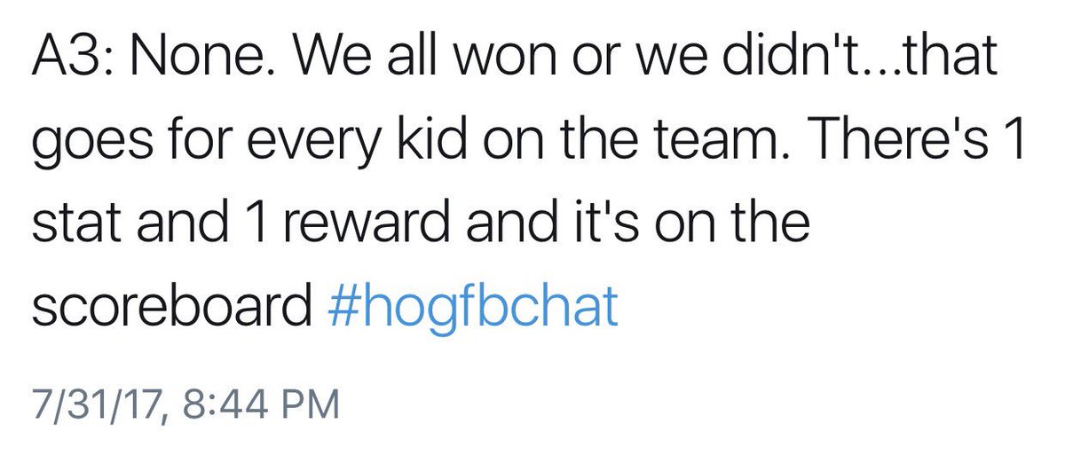 SpoonerFootball's tweet photo. Spooner FB- here is why we don't give out individual awards. It is a TEAM game and (1) award is what matters. #FAMILY #PALBAF https://t.co/GEsfJY0lrK