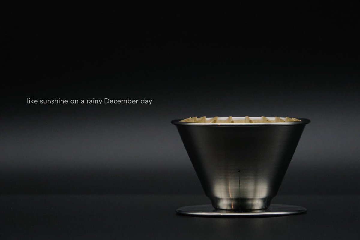 DecemberDripper's tweet image. This description of a certain sort of mood is what became the name 'December Dripper.' First batches shipping soon to Kickstarter backers!