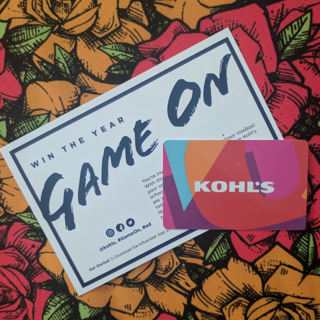 PrimPalBlog's tweet image. didn't expect to get a free $20 gift card from Kohl's in the mail today 😍 time to shop my PCS boredom away! @kohls #gameon #ad