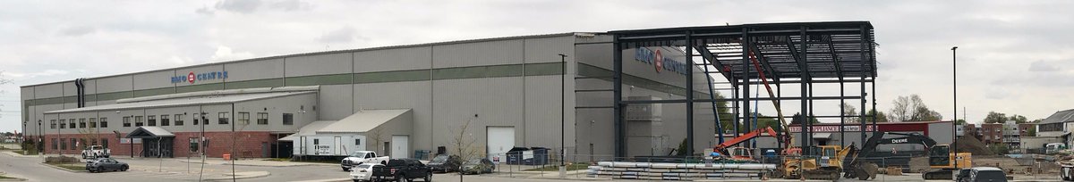 HaymanConstruct's tweet photo. @BMOCentreLondon addition BEFORE (May 12&amp;17/17) and AFTER (Jul 28/17) progress photos
#soccer #indoorsoccer https://t.co/jbjV0wM8TM