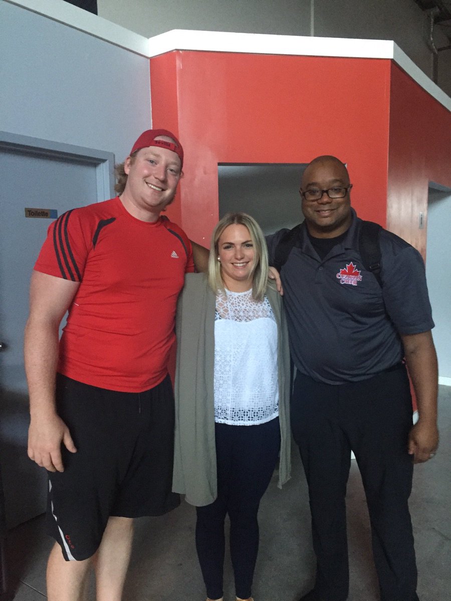 Great meeting with Flames today! #CanadianCheer #MTLroadtrip #GoforGlory #WinningNeverQuits