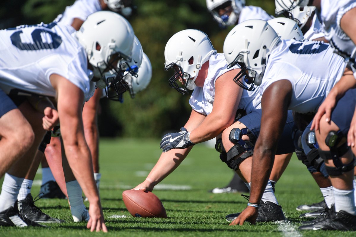 PennStateFball's tweet photo. Day 1. 📸

#WeAre https://t.co/CnBKYgM5AP