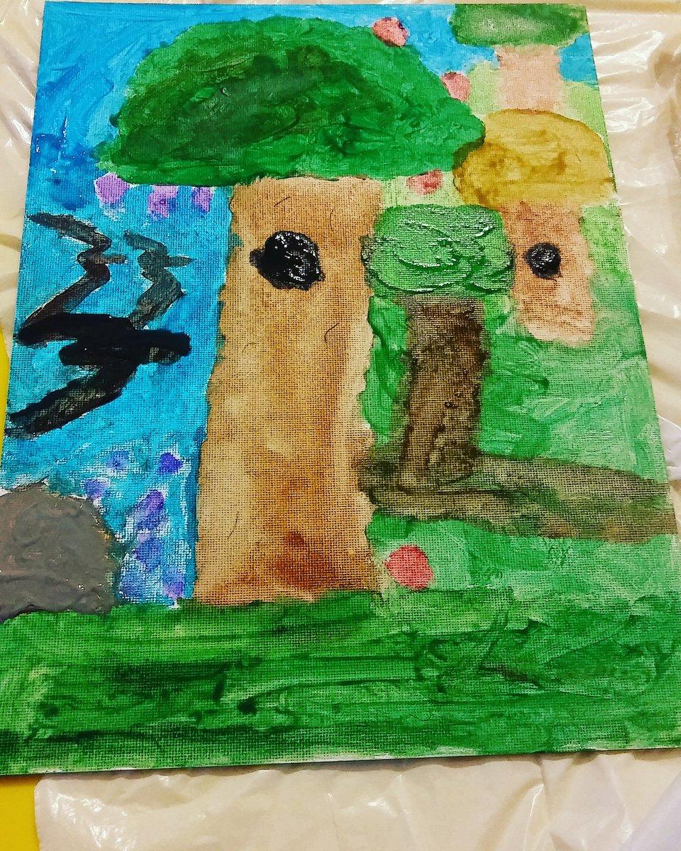 TheMillMAJAH's tweet photo. 1st eva picture painting.!.#art #creative #2AMAZINent #1stClassMill #fun #hiphop https://t.co/2LLxNYCDoQ