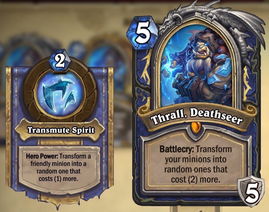 nexion23's tweet photo. Omg, thrall's even more badass! #Hearthstone #FrozenThrone https://t.co/jBv65Qauji