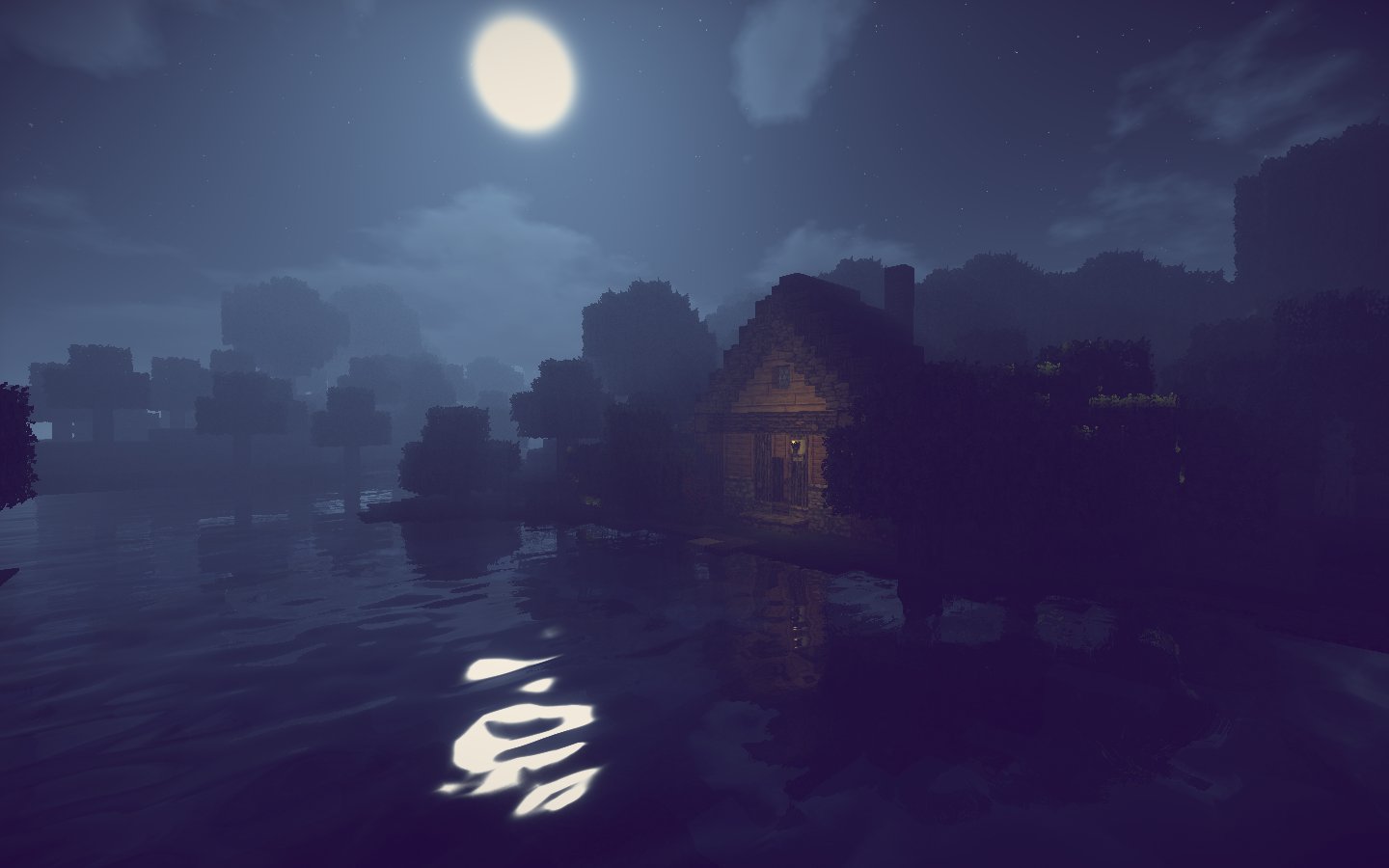 Minecraft темные шейдеры
