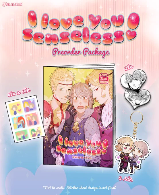 I love you,Senseless is up for preorder! It is 48p, w/ 5 laslow centric short stories! #fireemblem #FireEmblemfates https://t.co/WT4IgIRiPN 