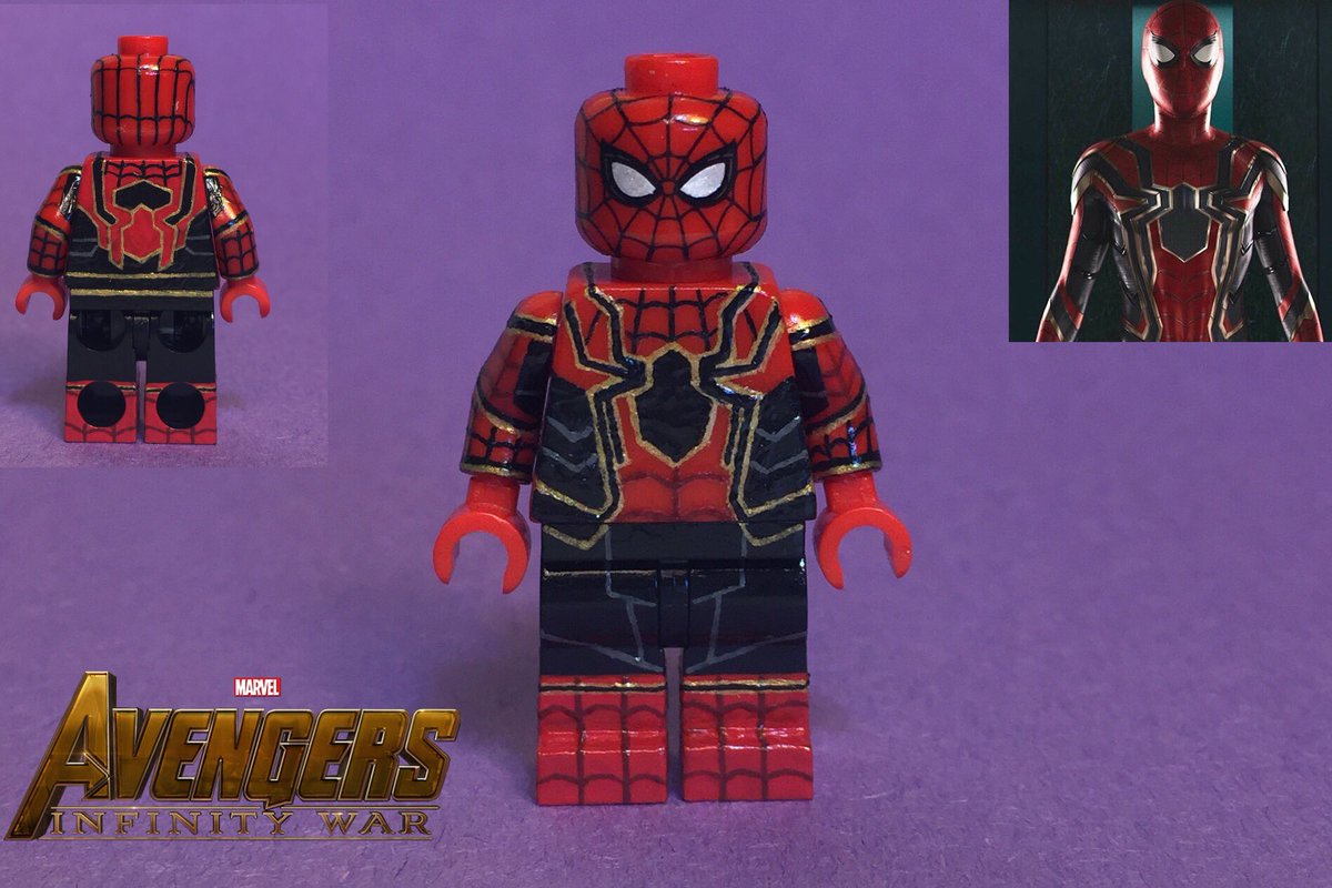 lego iron spider custom