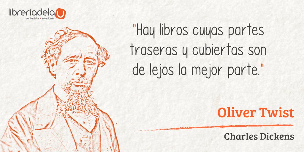 LibreriadelaU's tweet photo. #CitasConElAutor Oliver Twist de Charles Dickens, encuéntralo aquí: https://t.co/ILPfXI25GA https://t.co/cQz5imkjPK