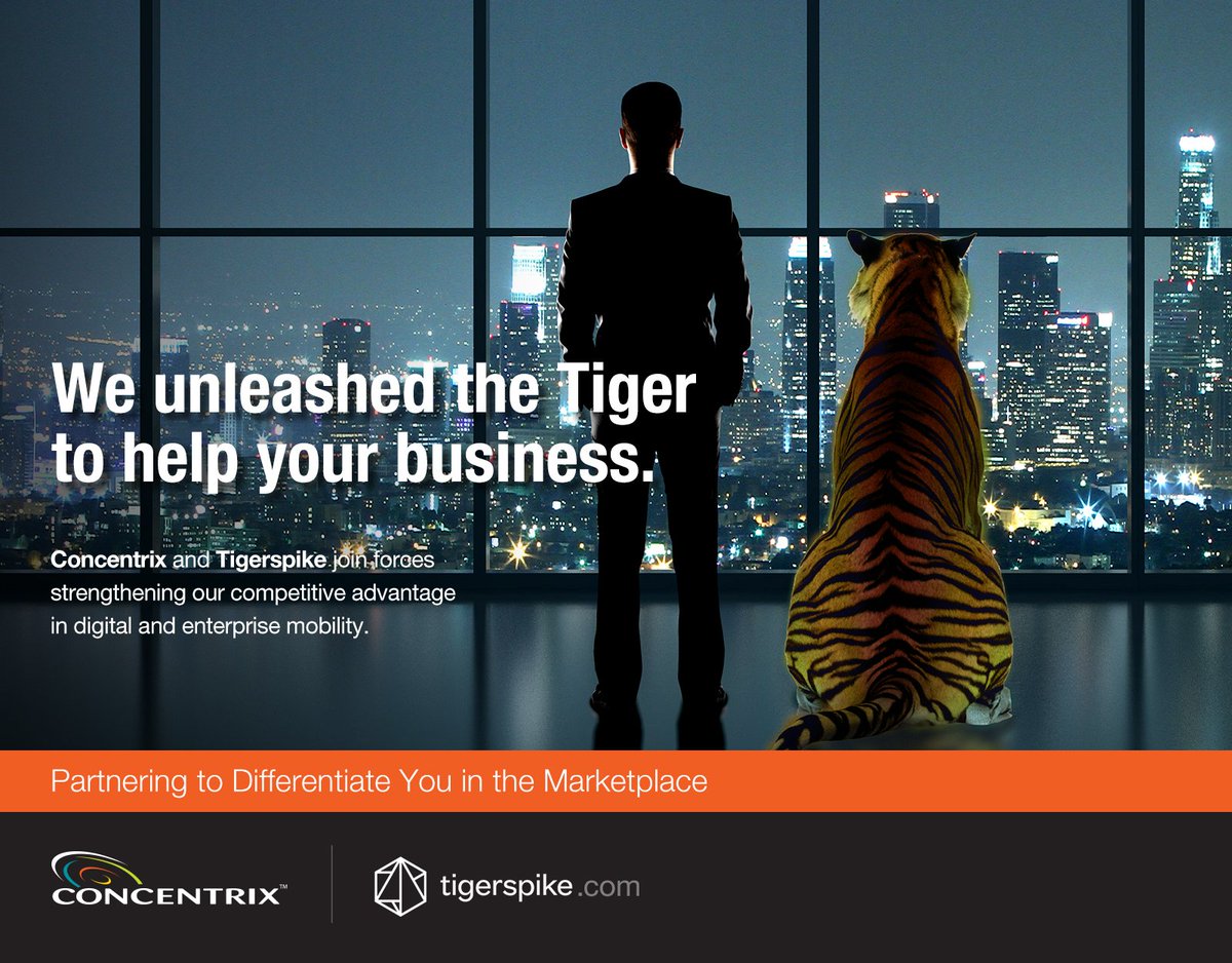 Welcome <a href="/Tigerspike/">Tigerspike</a> to the <a href="/Concentrix/">Concentrix</a> team! Working together to create #Digital #Disruption with Business Digital™
ow.ly/R3oW30e3R5e