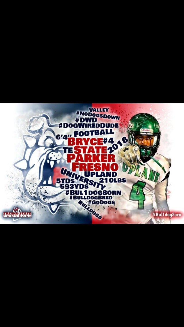 bryce_2nice's tweet photo. Honored to say that I'm committed to Fresno state #GoDogs  #NoDogsDown 🐶 @RHAREBREED https://t.co/N0OIg7bmax