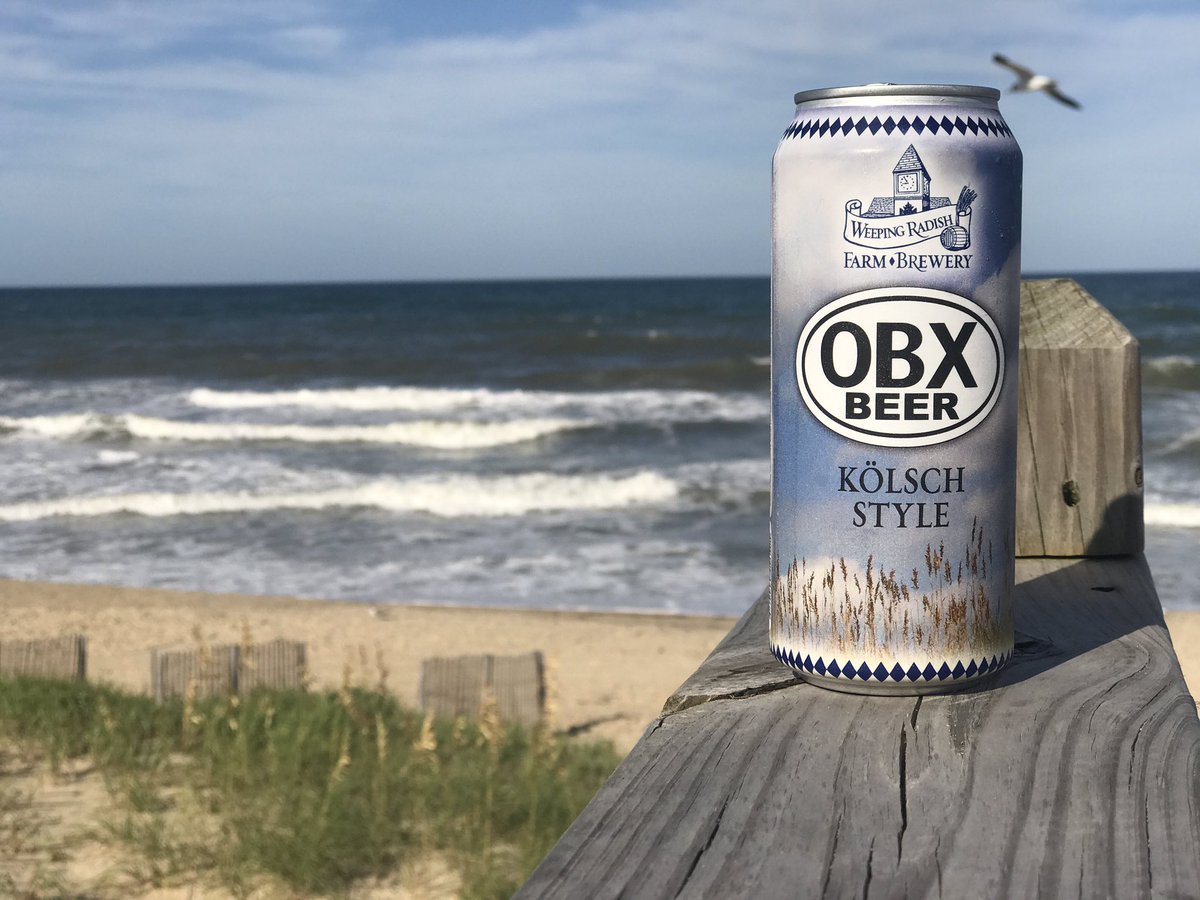 CourtneyZim's tweet photo. Perfect evening. #weepingradishfarmbrewery #obx #nagshead #beachlife https://t.co/zudBZQ7Kdj