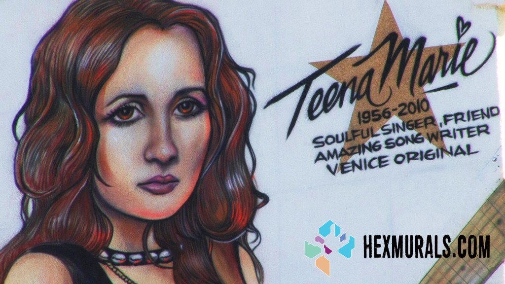HEXTGO's tweet photo. “TEENA MARIE MURAL” – VENICE BEACH CALIFORNIA (TRIPLE DILEMMA SOLVED) https://t.co/cd0OyXyQ9u https://t.co/zOJ7FjKs6O