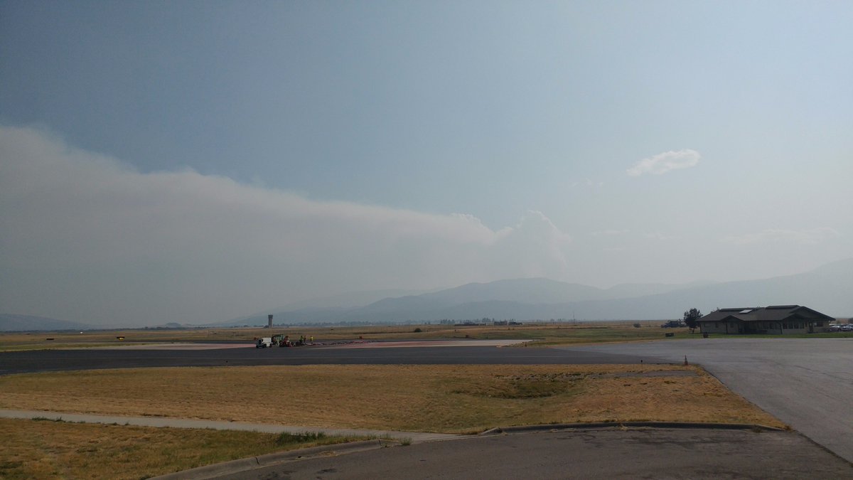 NWSMissoula's tweet image. Another day, another plume goes up on the #LoloPeakFire. #Pyrocumulus #PyroCu #MTwx #MTFire