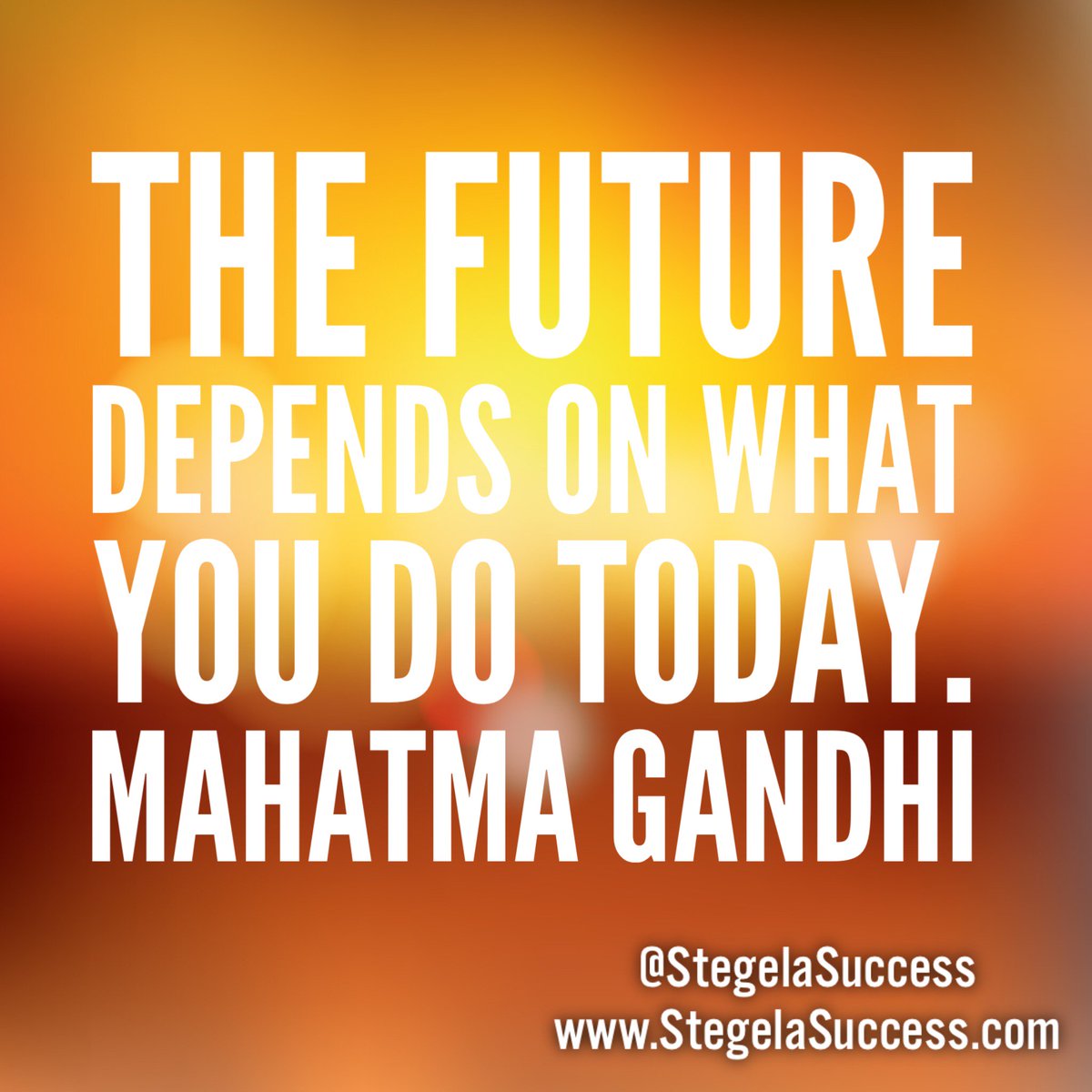 StephenJDCruz's tweet photo. What are you doing today? #stegelasuccess #gandhi #today #success #buildafuture #future #motivation https://t.co/iD5I5BxtWH
