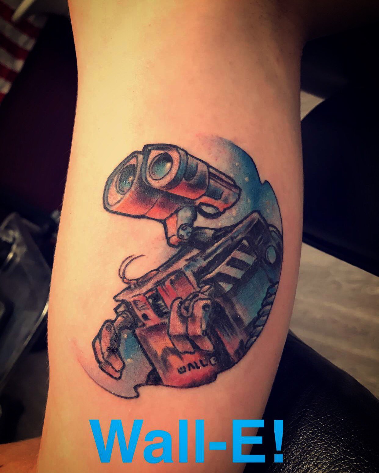 WallE and Eve tattoo one more session to finish them walle pixar    TikTok