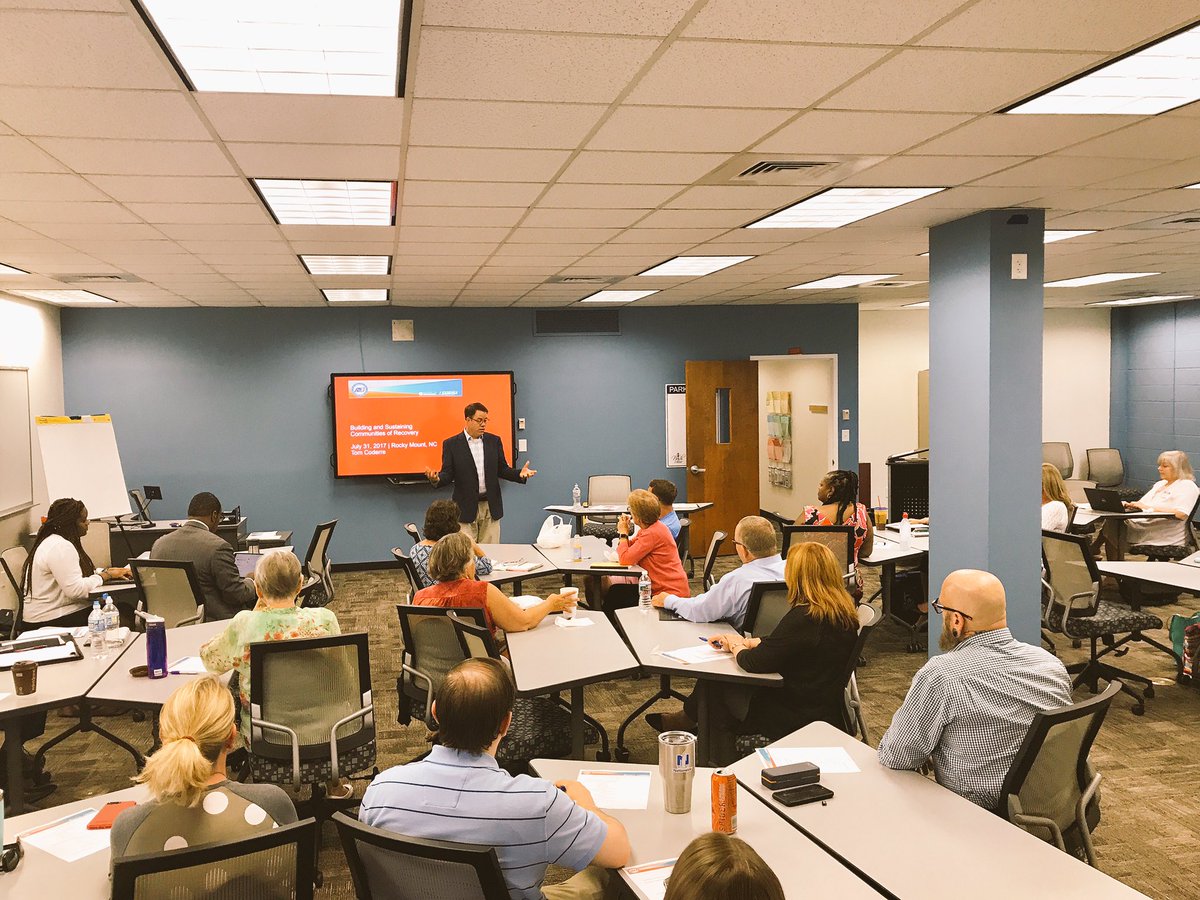 RCNC_RCO's tweet photo. Building & Sustaining Communities of #Recovery! @samhsagov @Altarum_BH @tomcoderre @FamMon_Horn @ncdhhs @NashCC #NCRecoveryMovement https://t.co/QkGbIbGFfY